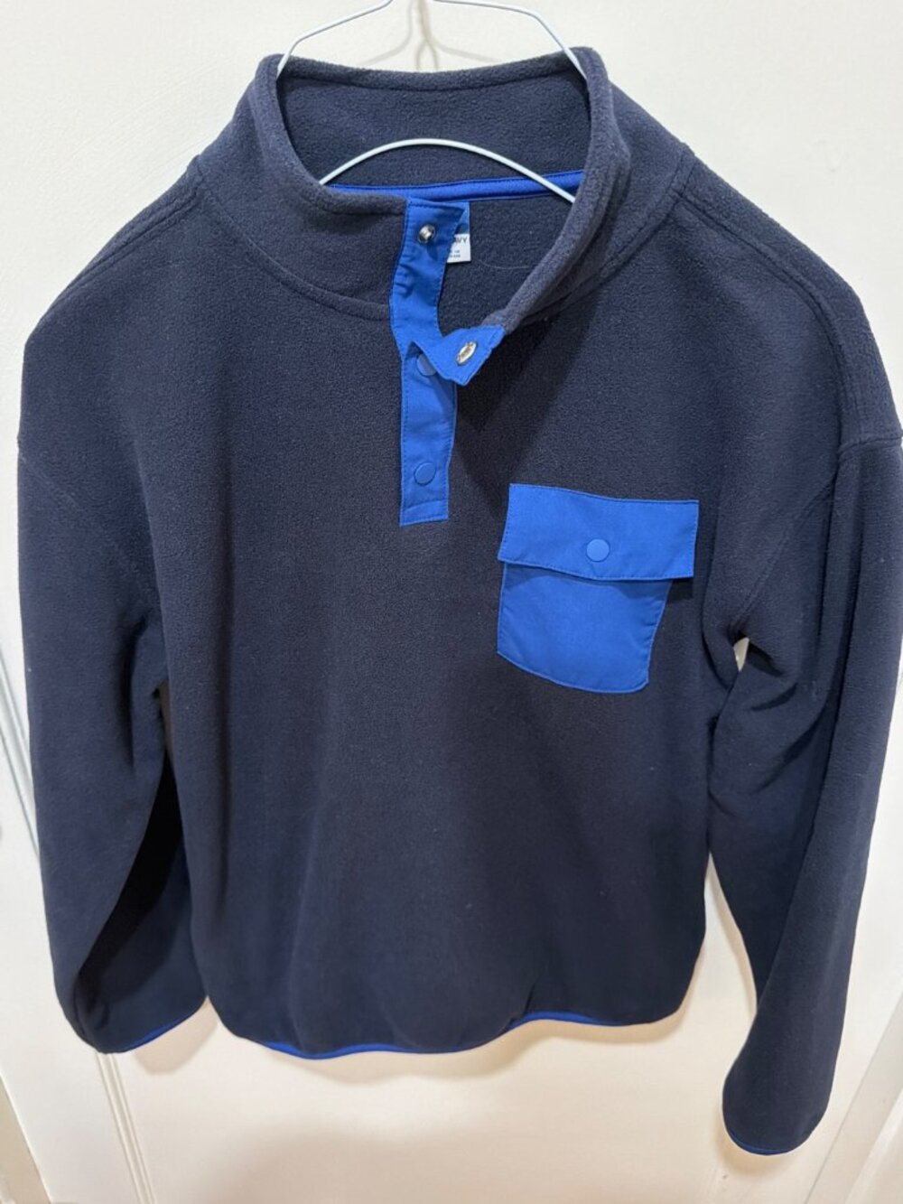 Old Navy Boys Navy Fleece Sweatshirt XL (14-16) NWOT